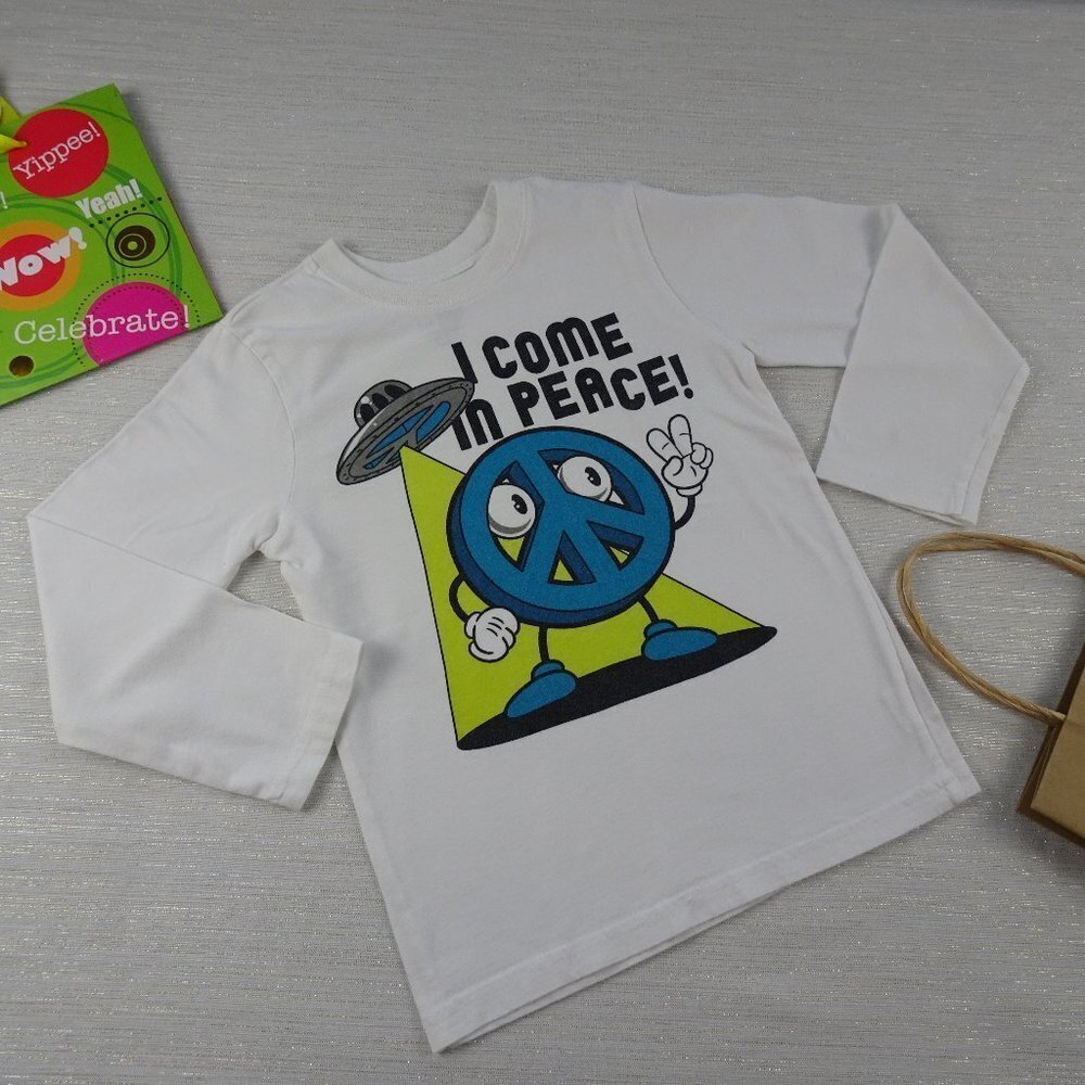 Clearance!💎5/$25 Children's Place Long Sleeve Top T Shirt Graphic 4